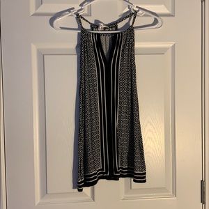 Silky, long tank top